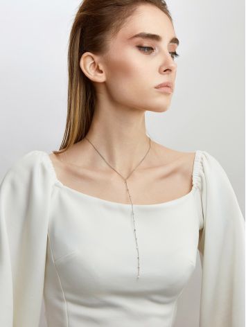 Ultra Feminine Shimmering Tie Necklace The ICONIC, image , picture 3