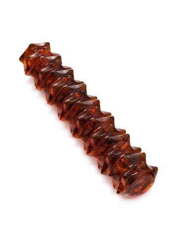 Multifunctional Texturized Amber Massage Stick, image 