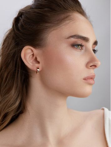 Medium Size Gilded Hoops The ICONIC, image , picture 3