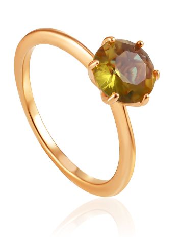 Classy Bright Zultanite Ring, Ring Size: 6.5 / 17, image 