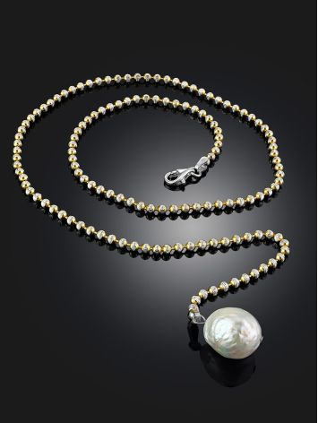 Elegant Baroque Pearl Necklace The Oceania, image , picture 2