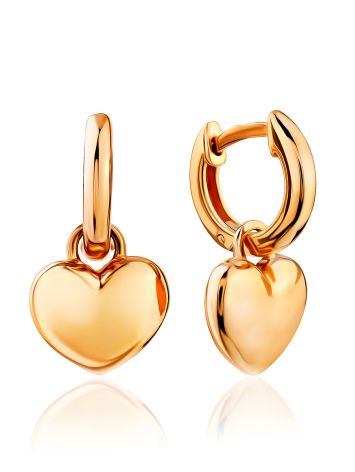 Trendy Heart Motif Transformable Earrings, image 