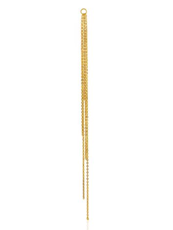 Detachable Chain Back For Stud Earrings And Cuffs The ICONIC, image 