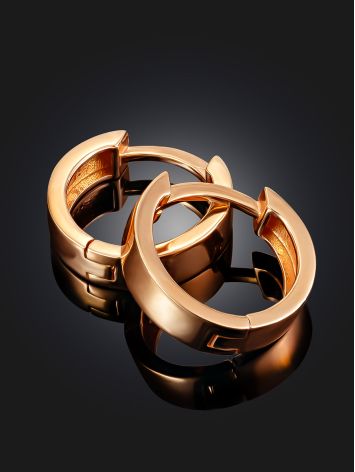 Medium Size Gilded Hoops The ICONIC, image , picture 2