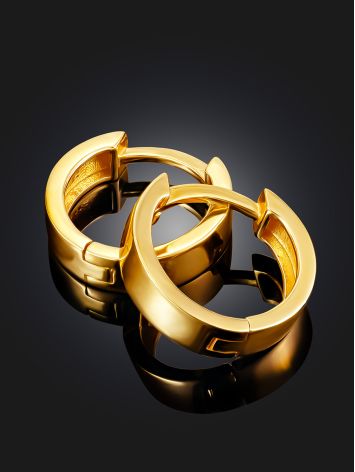 Minimalist Gilded Hoops The ICONIC, image , picture 2