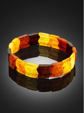 Boho Style Amber Bracelet For Men, image , picture 2