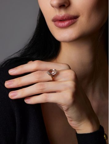 Fashionable Gold Topaz Ring, Ring Size: 8.5 / 18.5, image , picture 4