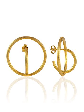 Sphere Design Gilded Earrings The ICONIC, image 