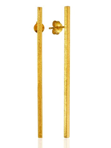 Gilded Stick Motif Earrings The ICONIC, image 