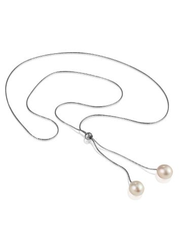 Stylish Pearl Y-Necklace The Oceania, image , picture 4