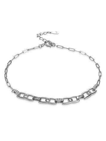 Refined Link Bracelet With Crystal The ICONIC, image 