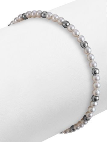 Mix Tone Pearl Bracelet With Tassel The Oceania, image , picture 4