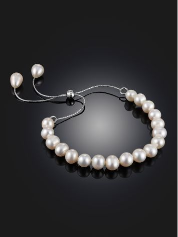 Elegant Pearl Slider Bracelet The Oceania, image , picture 2