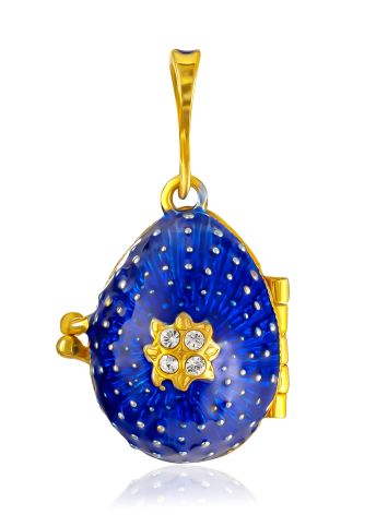 Cross Motif Locket Pendant With Gilded Icon The Romanov, image , picture 3