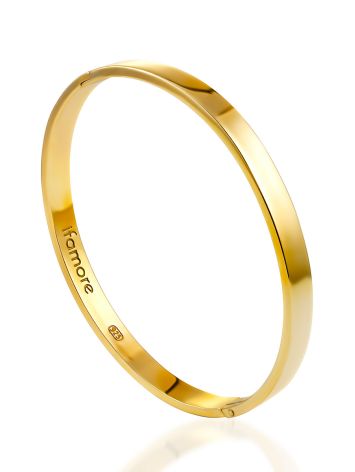 Minimalist Gilded Bangle Bracelet The ICONIC, image 
