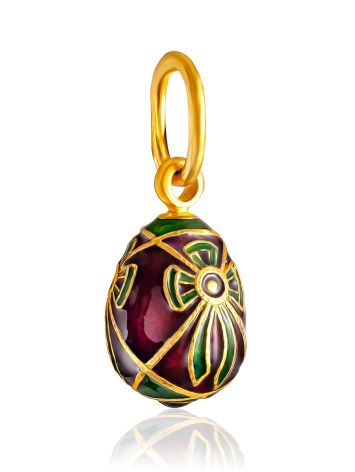 Tiny Egg Pendant With Enamel The Romanov, image , picture 3