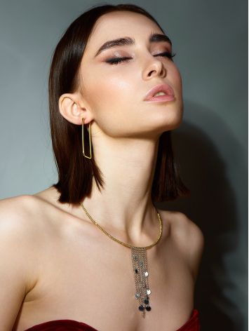 Designer Rectangular Earrings The ICONIC, image , picture 3
