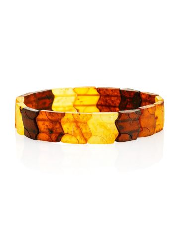 Boho Style Amber Bracelet For Men, image 