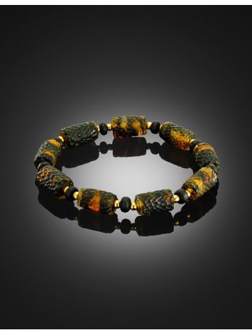 Stylish Baltic Amber Bracelet, image , picture 2