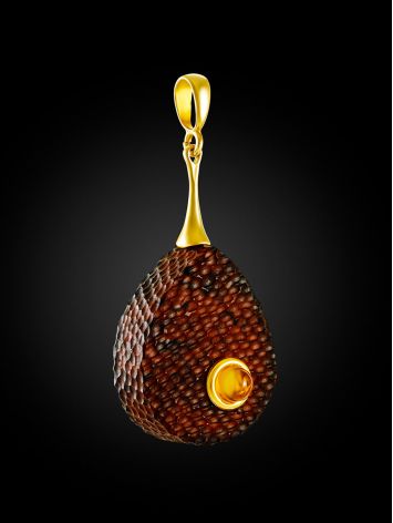 Bright Amber Drop Pendant, image , picture 2