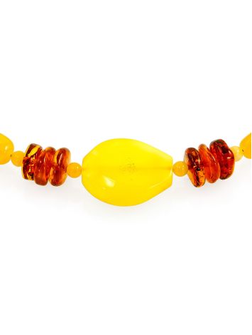 Luminous Baltic Amber Choker Necklace, image , picture 3