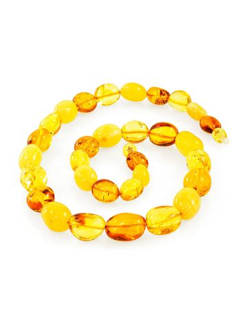 Lustrous Natural Amber Necklace, image , picture 3
