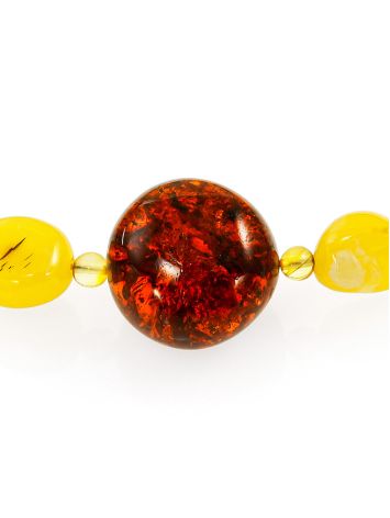 Boho Chic Style Amber Choker Necklace, image , picture 3