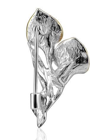 Amber Calla Lily Brooch, image , picture 4