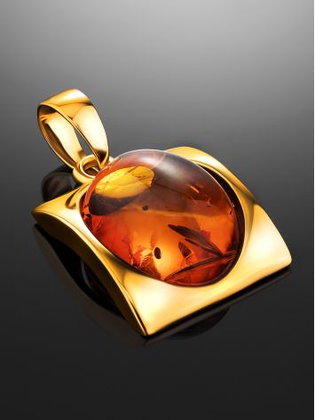 Luminous Natural Amber Pendant, image , picture 2