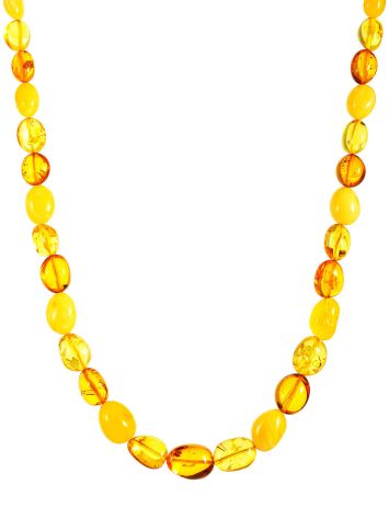 Lustrous Natural Amber Necklace, image 