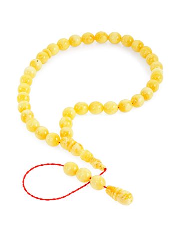 33 Amber Prayer Beads, image , picture 3
