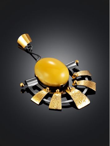 Ethnic Style Amber Pendant, image , picture 2