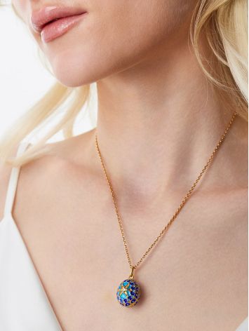 Shimmering Egg Pendant With Enamel And Crystals The Romanov, image , picture 4