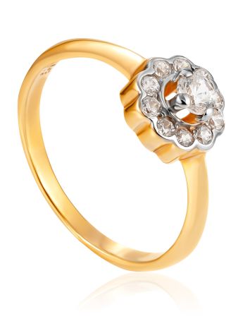 Classy Crystal Ring, Ring Size: 5.5 / 16, image 