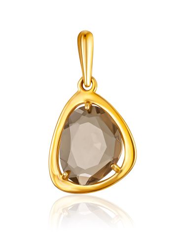 Stunning Smoky Quartz Pendant, image 