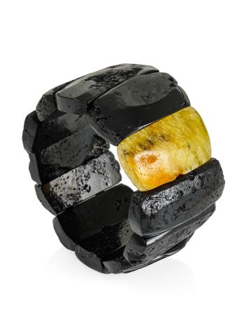 Flat Amber Bracelet The Volcano, image , picture 3