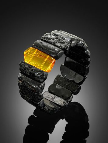 Amber Bracelet With Ant Inclusion, image , picture 2