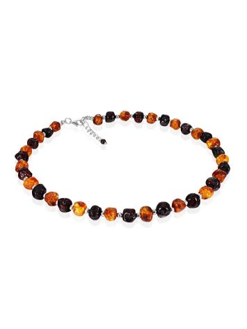 Textured Amber Beaded Choker, image , picture 4