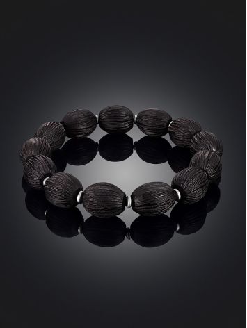 Textured Baltic Amber Bracelet, image , picture 2