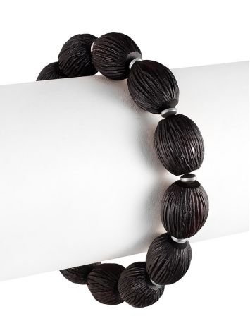 Textured Baltic Amber Bracelet, image , picture 3