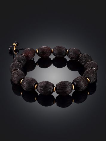 Safari Style Amber Slider Bracelet, image , picture 2