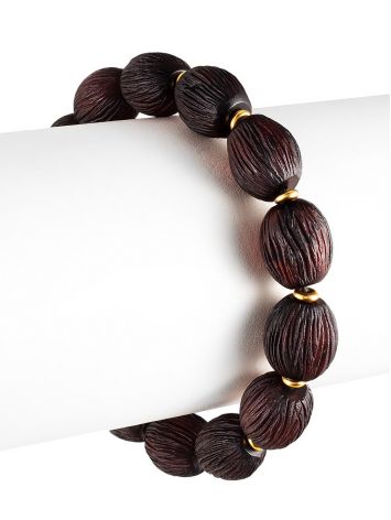 Safari Style Amber Slider Bracelet, image , picture 3