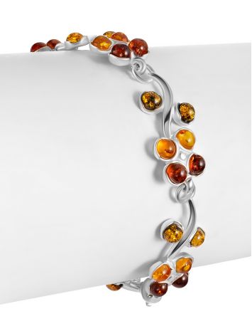 Multicolor Amber Bracelet, image , picture 4