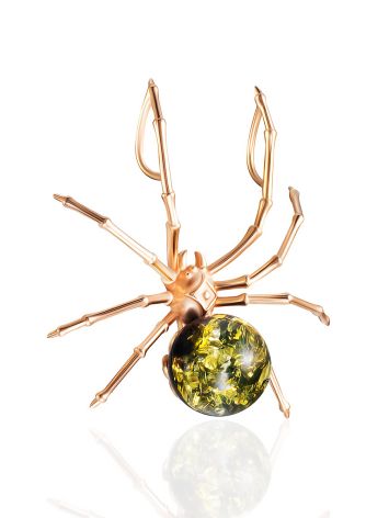 Designer Green Amber Spider Pendant, image , picture 4