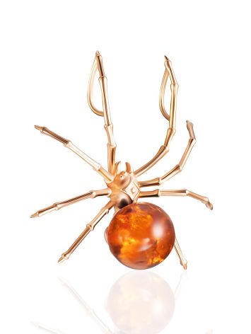 Bright Amber Spider Pendant, image , picture 3