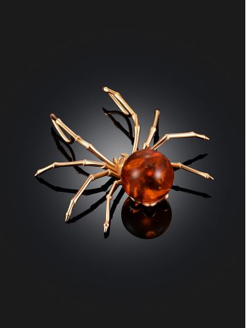 Bright Amber Spider Pendant, image , picture 2