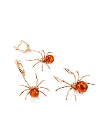 Bright Amber Spider Pendant, image , picture 5