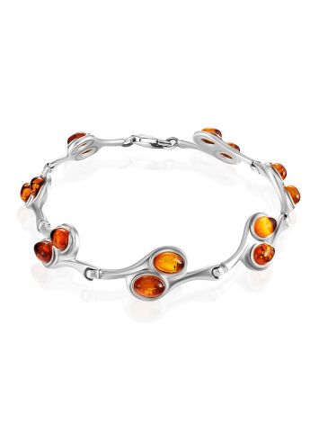 Chic Cognac Amber Bracelet, image 
