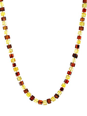 Bright children’s necklace “Refined” made of natural amber, image , picture 3