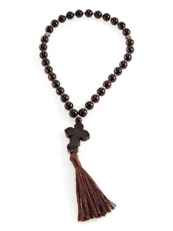 Orthodox 33 Cherry Amber Prayer Beads, image 